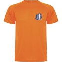 Montecarlo sportowa koszulka męska z krótkim rękawem fluor orange (R04253L2)