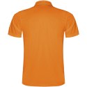 Monzha sportowa koszulka dziecięca polo z krótkim rękawem fluor orange (K04043LM)