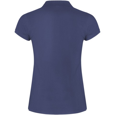 Star koszulka damska polo z krótkim rękawem blue denim Star koszulka damska polo z krótkim rękawem blue denim