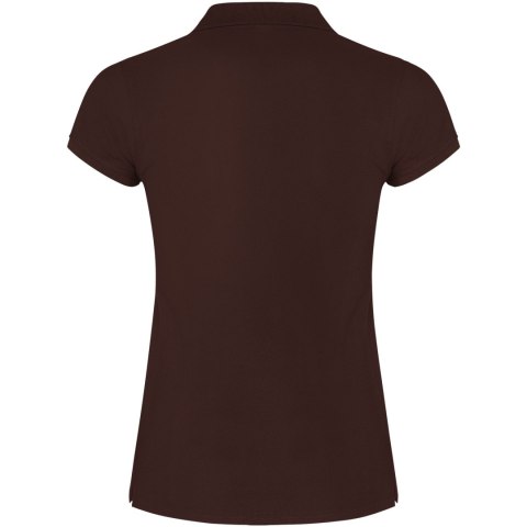 Star koszulka damska polo z krótkim rękawem chocolat Star koszulka damska polo z krótkim rękawem chocolat