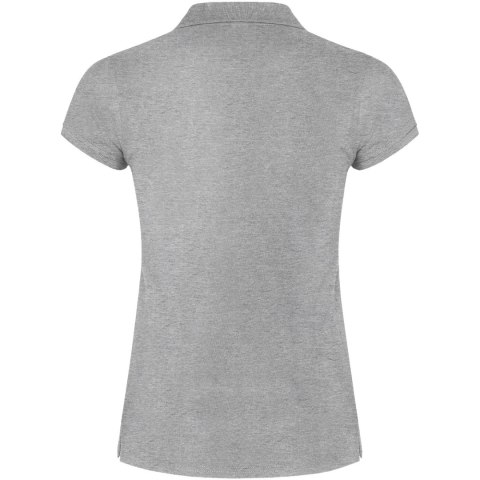 Star koszulka damska polo z krótkim rękawem marl grey Star koszulka damska polo z krótkim rękawem marl grey