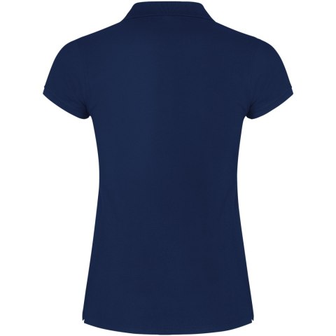 Star koszulka damska polo z krótkim rękawem navy blue Star koszulka damska polo z krótkim rękawem navy blue