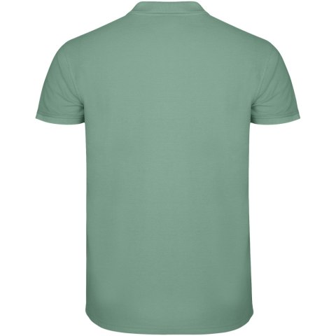 Star koszulka męska polo z krótkim rękawem dark mint Star koszulka męska polo z krótkim rękawem dark mint