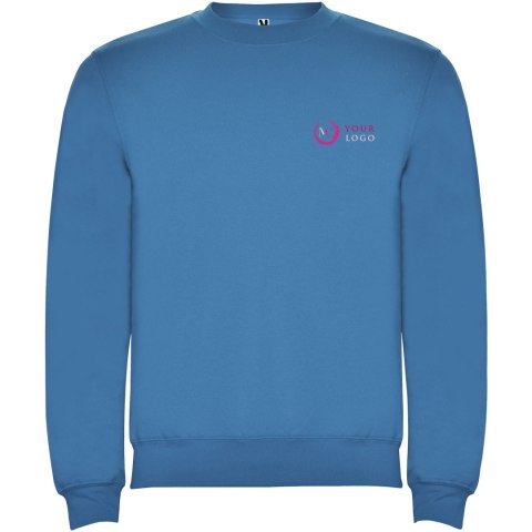 Ulan bluza unisex z zamkiem błyskawicznym na całej długości błękit oceanu Ulan bluza unisex z zamkiem błyskawicznym na całej długości błękit oceanu