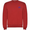 Ulan bluza unisex z zamkiem błyskawicznym na całej długości czerwony
