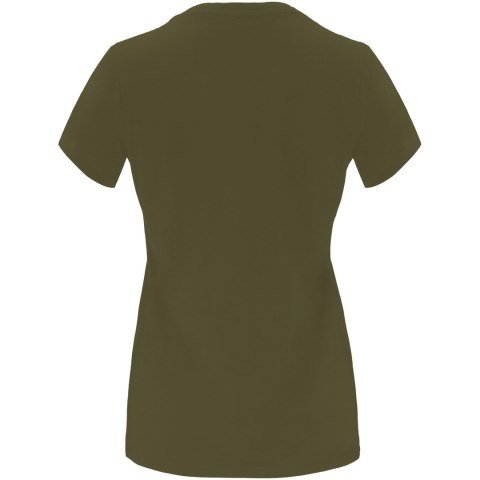 Capri koszulka damska z krótkim rękawem militar green Capri koszulka damska z krótkim rękawem militar green