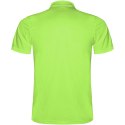 Monzha sportowa koszulka męska polo z krótkim rękawem lime / green lime