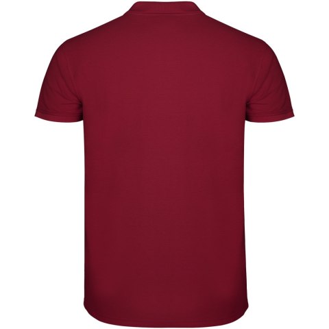 Star koszulka męska polo z krótkim rękawem garnet Star koszulka męska polo z krótkim rękawem garnet