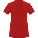 Bahrain sportowa koszulka damska z krótkim rękawem czerwony (R04084I1)