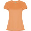 Imola sportowa koszulka damska z krótkim rękawem fluor orange
