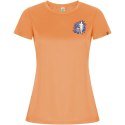 Imola sportowa koszulka damska z krótkim rękawem fluor orange