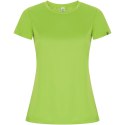 Imola sportowa koszulka damska z krótkim rękawem lime / green lime