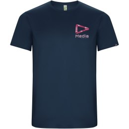 Imola sportowa koszulka męska z krótkim rękawem navy blue