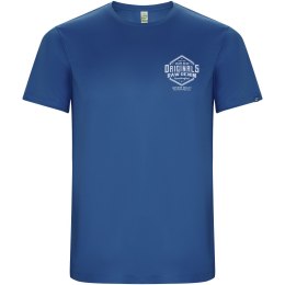 Imola sportowa koszulka męska z krótkim rękawem royal