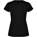 Montecarlo sportowa koszulka damska z krótkim rękawem czarny (R04233O3)