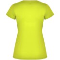 Montecarlo sportowa koszulka damska z krótkim rękawem fluor yellow (R04231C1)