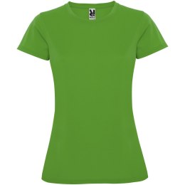 Montecarlo sportowa koszulka damska z krótkim rękawem green fern (R04235D1)