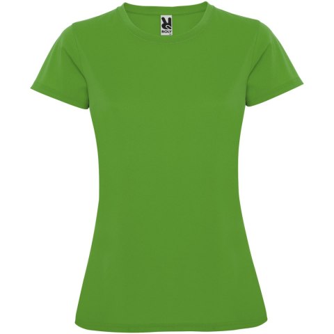 Montecarlo sportowa koszulka damska z krótkim rękawem green fern (R04235D5)