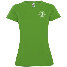 Montecarlo sportowa koszulka damska z krótkim rękawem green fern (R04235D5)