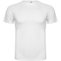 Montecarlo sportowa koszulka męska z krótkim rękawem biały (R04251Z5)