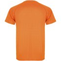Montecarlo sportowa koszulka męska z krótkim rękawem fluor orange (R04253L2)