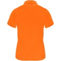 Monzha sportowa koszulka damska polo z krótkim rękawem fluor orange
