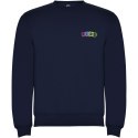 Ulan bluza unisex z zamkiem błyskawicznym na całej długości navy blue (K10701RG)