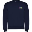 Ulan bluza unisex z zamkiem błyskawicznym na całej długości navy blue