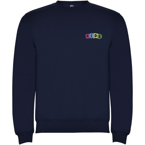Ulan bluza unisex z zamkiem błyskawicznym na całej długości navy blue