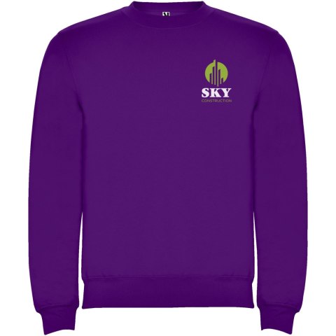 Batian ECO bluza unisex z okrągłym dekoltem fioletowy Batian ECO bluza unisex z okrągłym dekoltem fioletowy