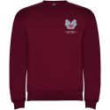 Batian ECO bluza unisex z okrągłym dekoltem garnet (R10702P1)