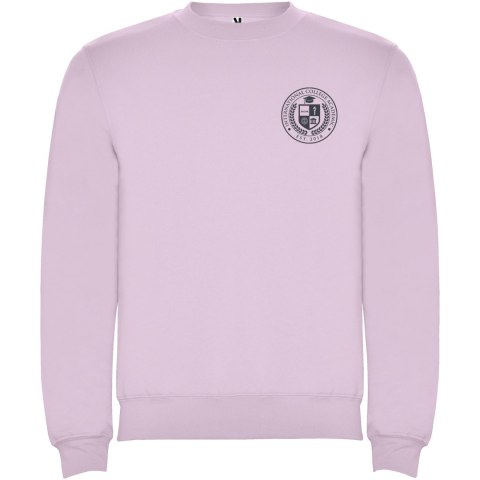 Batian ECO bluza unisex z okrągłym dekoltem jasnoróżowy Batian ECO bluza unisex z okrągłym dekoltem jasnoróżowy