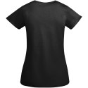 Breda koszulka damska z krótkim rękawem czarny (R66993O1)