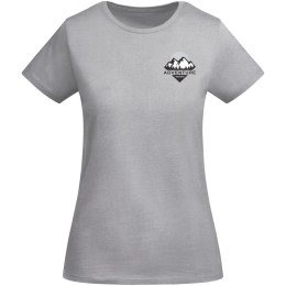 Breda koszulka damska z krótkim rękawem marl grey (R66992U3)