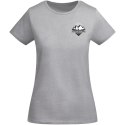 Breda koszulka damska z krótkim rękawem marl grey (R66992U5)