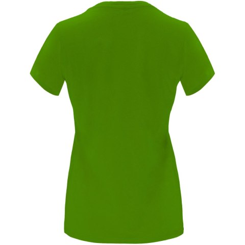 Capri koszulka damska z krótkim rękawem grass green (R66835C5)