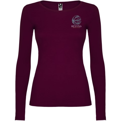 Extreme koszulka damska z długim rękawem garnet Extreme koszulka damska z długim rękawem garnet