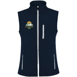 Nevada kamizelka unisex typu softshell navy blue (R11991R1)