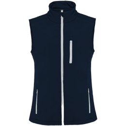 Nevada kamizelka unisex typu softshell navy blue (R11991R4)