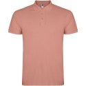 Star koszulka męska polo z krótkim rękawem clay orange