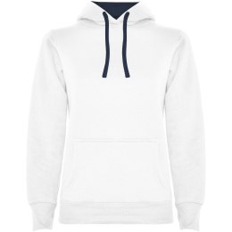 Urban damska bluza z kapturem biały, navy blue