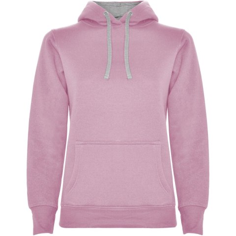 Urban damska bluza z kapturem jasnoróżowy, marl grey Urban damska bluza z kapturem jasnoróżowy, marl grey