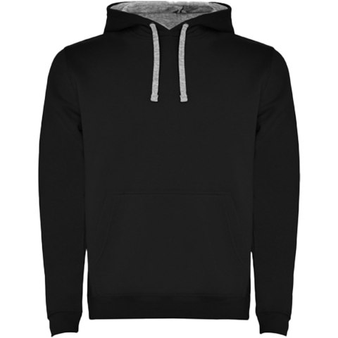 Urban dziecięca bluza z kapturem czarny, marl grey Urban dziecięca bluza z kapturem czarny, marl grey