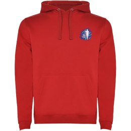 Urban męska bluza z kapturem czerwony
