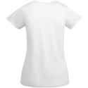 Breda koszulka damska z krótkim rękawem biały (R66991Z1)