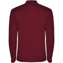 Estrella koszulka męska polo z długim rękawem garnet (R66352P4)