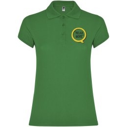 Star koszulka damska polo z krótkim rękawem tropical green (R66345U1)