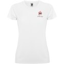 Montecarlo sportowa koszulka damska z krótkim rękawem biały (R04231Z5)