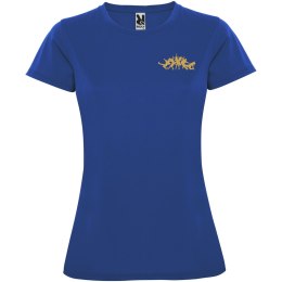 Montecarlo sportowa koszulka damska z krótkim rękawem royal (R04234T1)