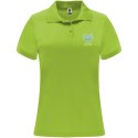 Monzha sportowa koszulka damska polo z krótkim rękawem lime / green lime